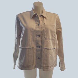 Levi's Chore Jacket XXL 3XL- Off White Barn Coat Denim Jean Iconic Plus Size NWT